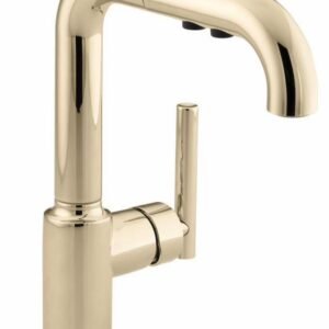 Purist Kitchen Faucet with Pullout Spray - Vibrant French Gold 7506-AF Kohler