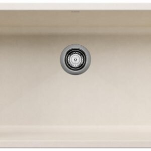 Precis U Super 1 Bowl Silgranit Undermounnt Kitchen Sink - Soft White 402884 Blanco