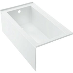 Wellbrook 60" LH Drain Alcove Tub
 - White AC3637L-0 Hytec