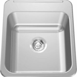 16-1/8" 3-Hole 1 Bowl Drop-In Kitchen Sink - Stainless Steel LBS4408P-1-3 Franke