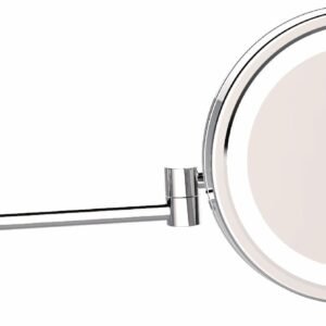 8" Round LED Cosmetic Mirror - Polished Chrome KCM-RD-8LD-99 Kartners