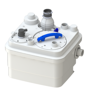 Sanicubic 1 (IP68) Simplex Grinder - Gray 089 Saniflo