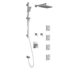 Grafik T375 Premia Thermostatic Shower System with Wall Arm - Chrome BF1356-110-200 Kalia