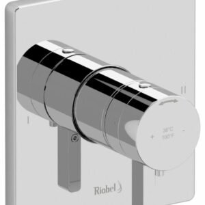 Paradox 2-Functions Thermostatic Valve Trim - Chrome TPXTQ44C RIOBEL