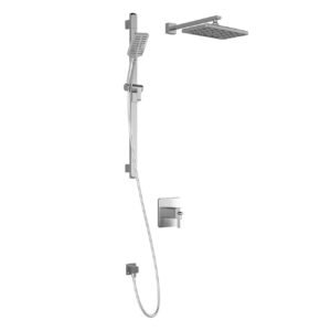 Grafik TCD1 Premia Thermostatic Coaxial Shower System with Wall Arm - Chrome BF1718-110-200 Kalia