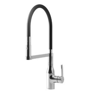 Kachet Kitchen Faucet with PVC Pulldown Spray - Chrome KF1425-110 Kalia