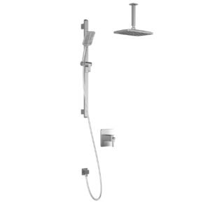 Grafik TCD1 Premia Thermostatic Coaxial Shower System with Vertical Ceiling Arm (less Valve) - Chrome BF1719-110-201 Kalia