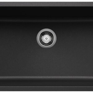 Precis 30 1 Bowl Silgranit Undermount Kitchen Sink - Anthracite 403912 Blanco