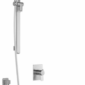 Moroka TCD1 Thermostatic Coaxial Shower System with Wall Arm - Chrome BF1930-110 Kalia