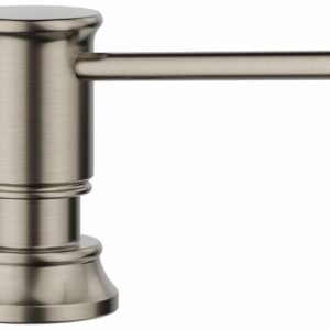 Empressa Kitchen Soap Dispenser - Satin Platinum 443259 Blanco