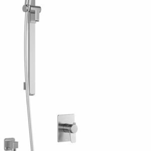 Moroka TCD1 Thermostatic Coaxial Shower System with Vertical Ceiling Arm (Less Valve) - Chrome BF1931-110-001 Kalia