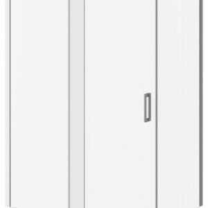 Distink (Box 1 of 2) 60" x 77" Pivot Shower Door for Corner Installation - Chrome DR1747-110-005 Kalia