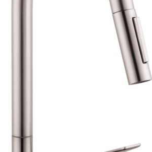 Axor Citterio M Kitchen Faucet with Pulldown Spray - Brushed Nickel 34822801 Axor