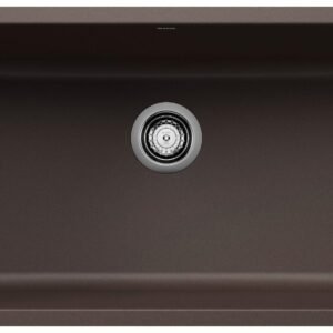 Precis 30 1 Bowl Silgranit Undermount Kitchen Sink - Café 403916 Blanco