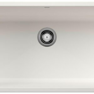 Precis U Super 1 Bowl Silgranit Undermounnt Kitchen Sink - White 401820 Blanco