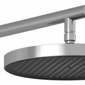 Moroka Plus 12" Round Rainshower Shower Head with Wall Arm - Chrome BF2153-110 Kalia