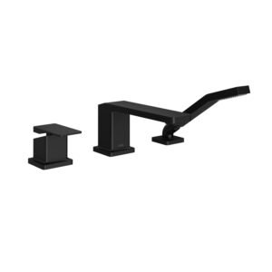 Kareo Roman Tub Trim with Hand Shower (less valve) - Matte Black BF1985-160 Kalia
