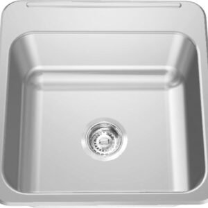 18-1/8" 1-Hole 1 Bowl Drop-In Kitchen Sink - Stainless Steel LBS4607-1-1 Franke