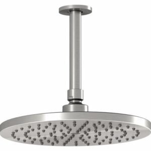 8-5/8" Rainshower Shower Head with Vertical Ceiling Arm - Pure Nickel BF1634-125 Kalia