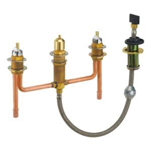 Fixed Rough-In For 4-Hole Roman Tub Faucet (Pex Connections) R4716-PX Delta