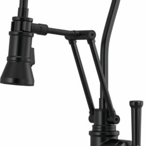 Artesso SmartTouch Articulating Kitchen Faucet - Matte Black 64225LF-BL Brizo