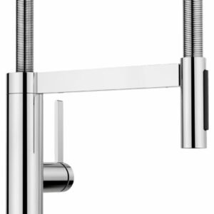 BlancoCulina II Kitchen Faucet with Spring Pulldown Spray - Chrome 527473 Blanco