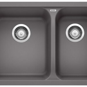 Vision U 1.5 Bowl Undermount Silgranit Sink - Cinder 401393 Blanco