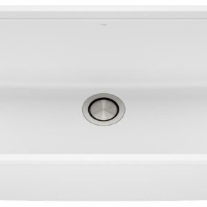 Bacia 31" Granistone 1 Bowl Undermount Kitchen Sink with Silicone Mat & Drain - White KS2122-310 Kalia