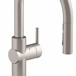 Crue Touchless Konnect Kitchen Faucet with Pulldown Spray - Vibrant Stainless 22974-WB-VS Kohler