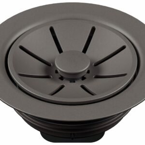 Plastic Waste Flange - Volcano Gray 222952 Blanco