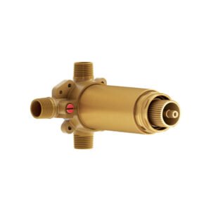 2-Way Aquatonik 1/2" Thermostatic Coaxial Valve - Chrome 104809 Kalia