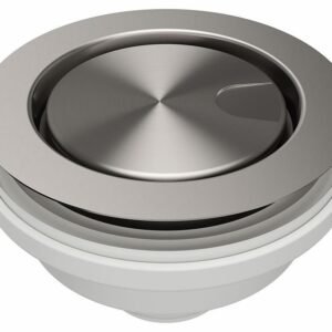 Sink Drain with Stainless Steel Cover - Stainless PVD 107412-130 Kalia