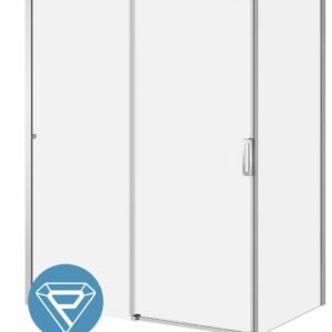 K3 36" x 77" Return Panel - Chrome DR2060-110-004 Kalia