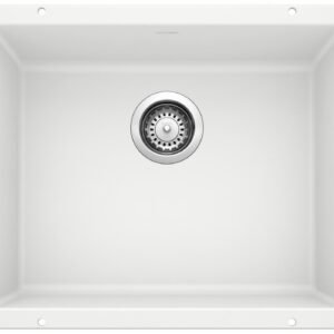 Precis U 1 Bowl Silgranit Undermount Kitchen Sink - White 401704 Blanco