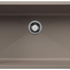 Precis U Super 1 Bowl Silgranit Undermounnt Kitchen Sink - Truffle 401143 Blanco