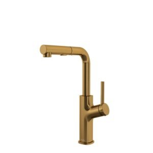 Masimo Surfer Kitchen Faucet with Pullout Spray - Brushed Gold KF1964-180 Kalia