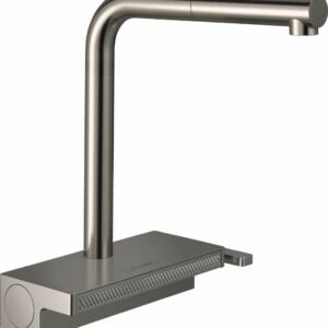 Aquno Select Kitchen Faucet With Pullout Spray - Stainless Steel Optic 73836801 Hansgrohe