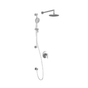 Kontour PB4 Pressure Balance Shower System with Wall Arm - Chrome BF1497-110 Kalia