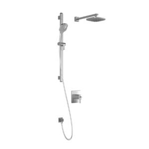 Grafik TCD1 Thermostatic Coaxial Shower System with Wall Arm (less Valve) - Chrome BF1719-110 Kalia