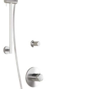 Cite T2 Plus Thermostatic Shower System with Wall Arm - Chrome BF1187-110-100 Kalia
