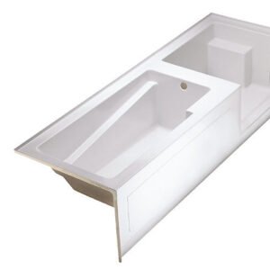 Rockford 108" x 37" RH Shower & Tub Combination
 - White AC10836-0 Hytec