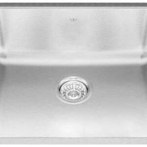 Steel Queen 21-3/4" 1 Bowl Undermount Kitchen Sink - Stainless Steel QSUA1922-8 Kindred
