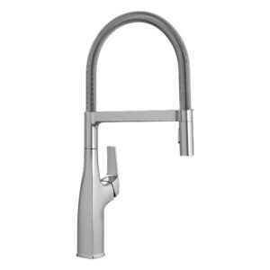 Rivana Semi-Pro Kitchen Faucet with Pulldown Spray - Stainless 442676 Blanco