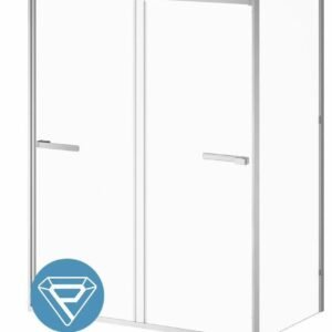 Akcess 2.0 36"x79" Return Panelwith KaliaProtek - Chrome DR2076-110-005 Kalia