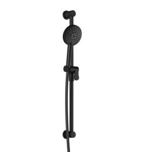 RoundOne Hand Shower with Wall Bar - Matte Black BF1635-160 Kalia