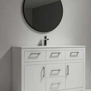 Dice 48 Vanity (Cabinet Only) - White DC3518-48SW Duval