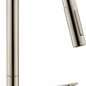Axor Citterio M Kitchen Faucet with Pulldown Spray - Polished Nickel 34822831 Axor
