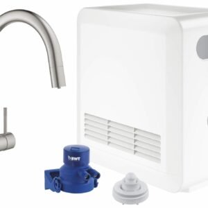 Blue Kitchen Faucet with Pulldown Spray - SuperSteel 31251DC2 Grohe