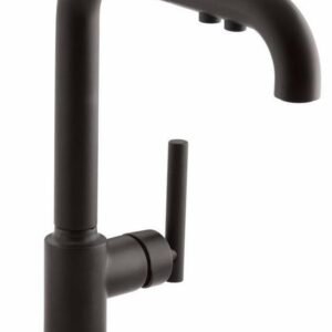 Purist Kitchen Faucet with Pullout Spray - Matte Black 7505-BL Kohler
