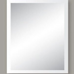 Lewis 26" x 36" Mirror - Gloss White 404-30MR-GW Duval
